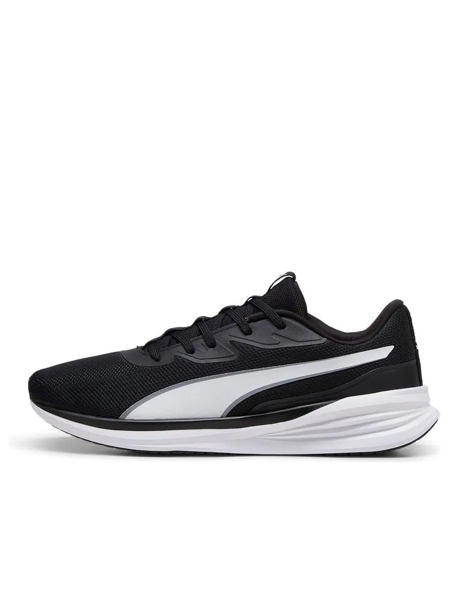 Кроссовки PUMA Night Runner V3 'Black White' — изображение 1 из 6, черный