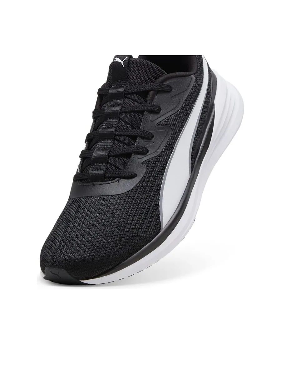 Кроссовки PUMA Night Runner V3 'Black White' — изображение 5 из 6, черный
