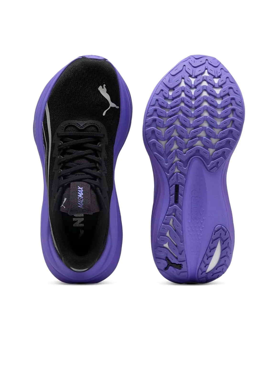 Кроссовки (WMNS) PUMA MagMax Nitro 'Black Dark Amethyst' — изображение 5 из 6, черный