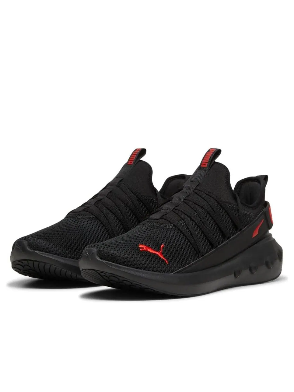Кроссовки PUMA Softride Carson Fresh 'Black Red' — изображение 2 из 6, черный