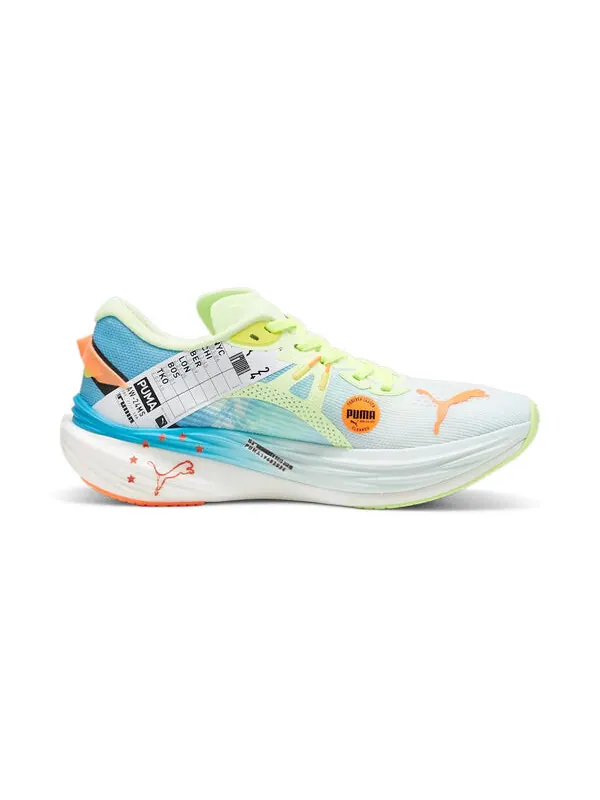 Кроссовки deviate nitro 3 'nitro blue fizzy apple' Puma — изображение 2 из 4, синий