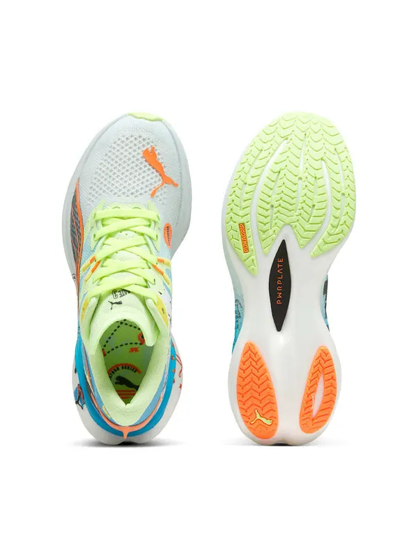 Кроссовки deviate nitro 3 'nitro blue fizzy apple' Puma — изображение 3 из 4, синий