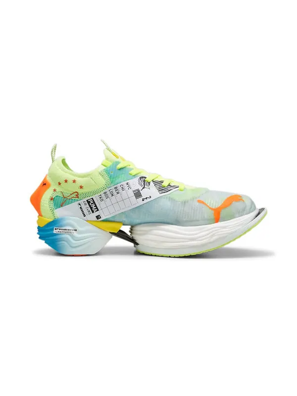 Кроссовки fast-r nitro elite 2 'nitro blue fizzy apple' Puma — изображение 2 из 4, синий//синий
