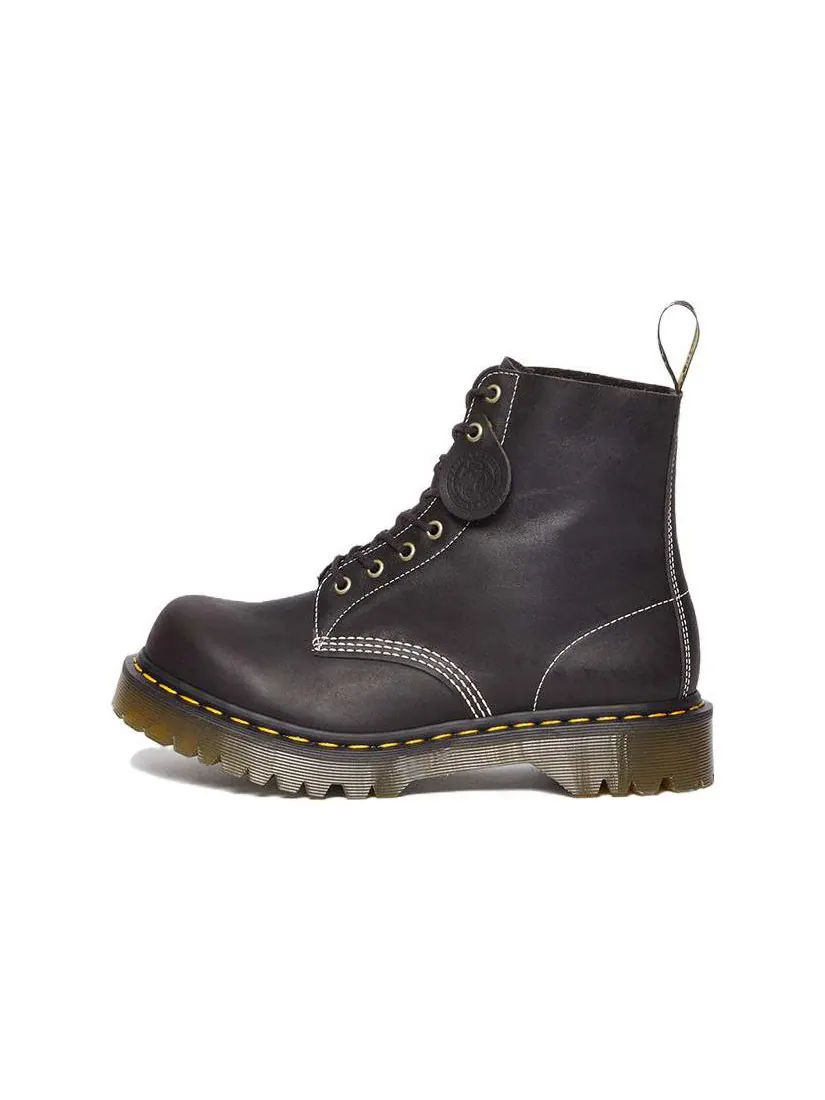 Ботинки Dr.Martens 1460 Pascal Phoenix кожаные — изображение 2 из 4, серый
