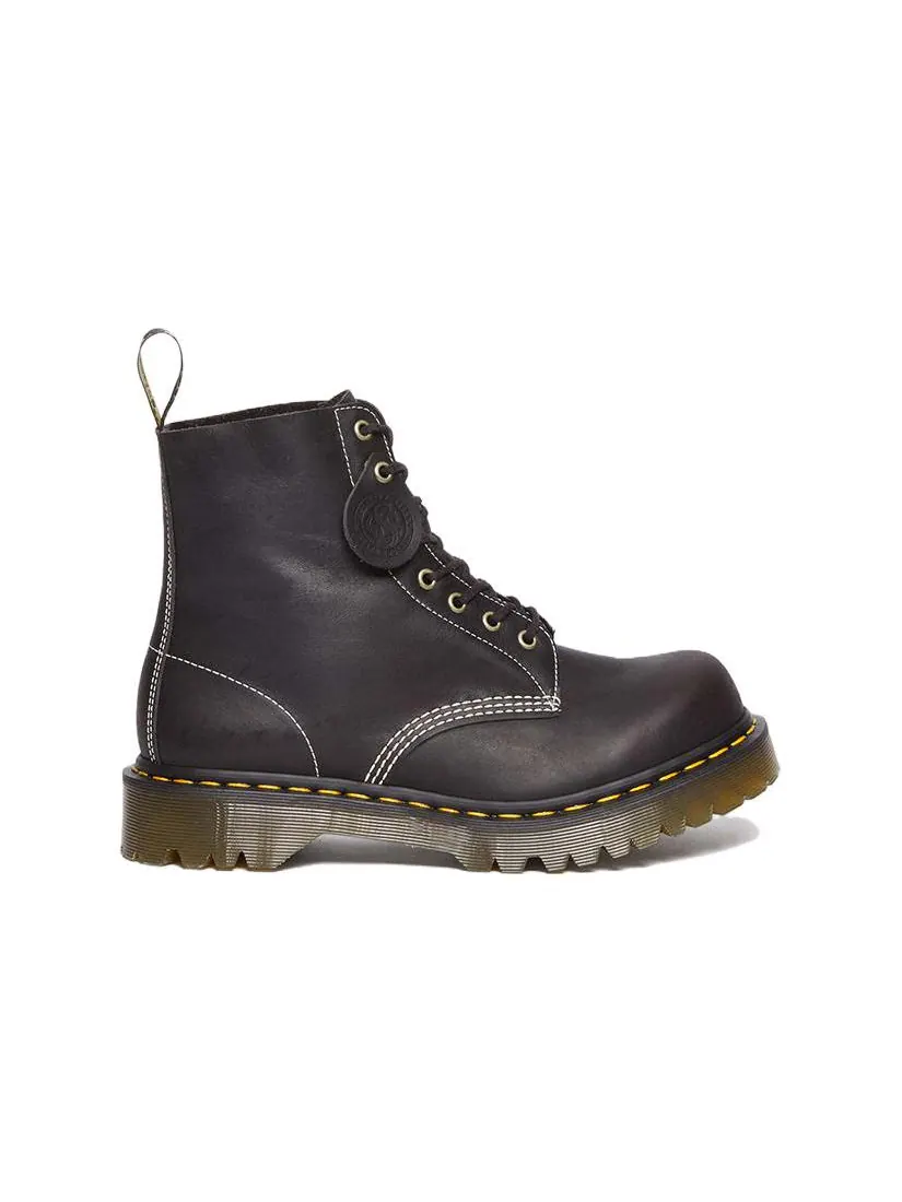 Ботинки Dr.Martens 1460 Pascal Phoenix кожаные — изображение 3 из 4, серый