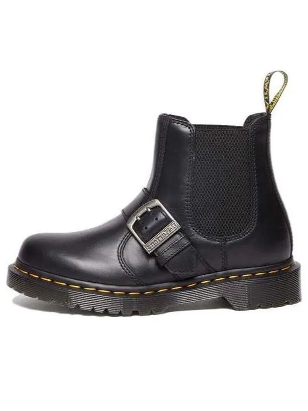 Ботинки челси Dr.Martens 2976 кожаные с ремешком — изображение 1 из 5, черный