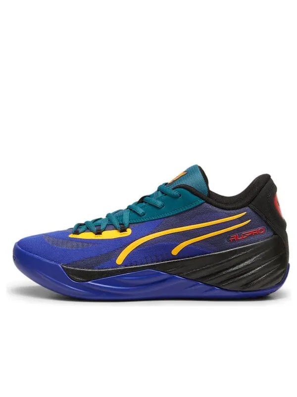 Кроссовки all-pro nitro 'crowd craze' Puma — изображение 1 из 4, зеленый/черный