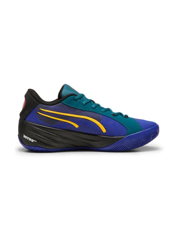 Кроссовки all-pro nitro 'crowd craze' Puma — изображение 2 из 4, зеленый/черный