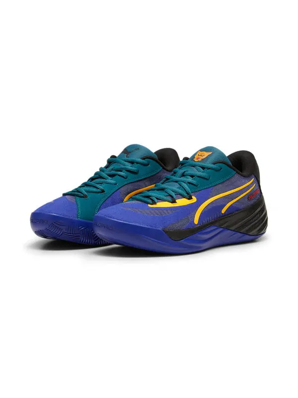 Кроссовки all-pro nitro 'crowd craze' Puma — изображение 3 из 4, зеленый/черный