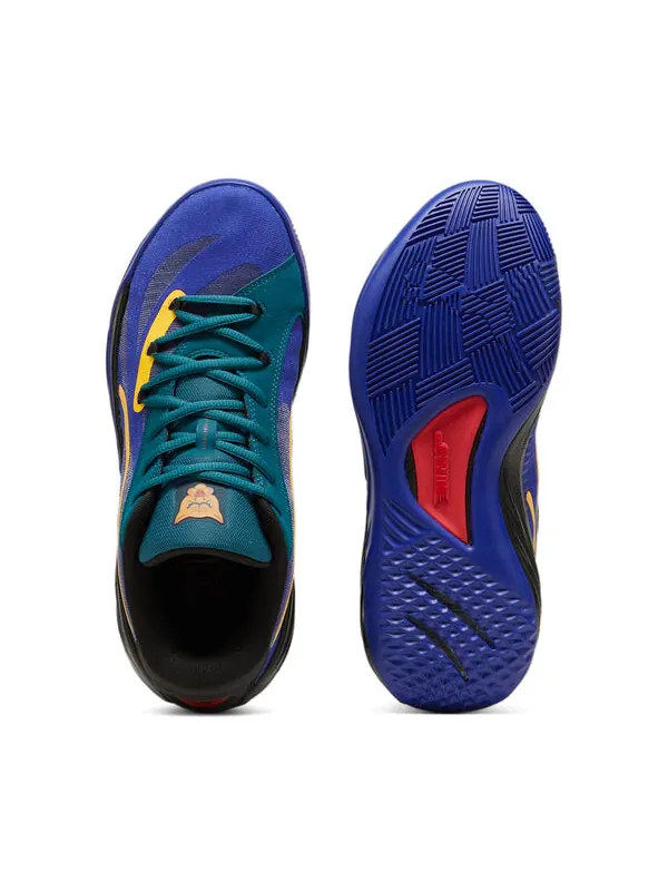 Кроссовки all-pro nitro 'crowd craze' Puma — изображение 4 из 4, зеленый/черный