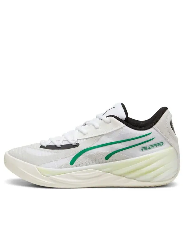 Кроссовки all-pro nitro 'warm white archive green' Puma — изображение 1 из 4, белый/серый/зеленый