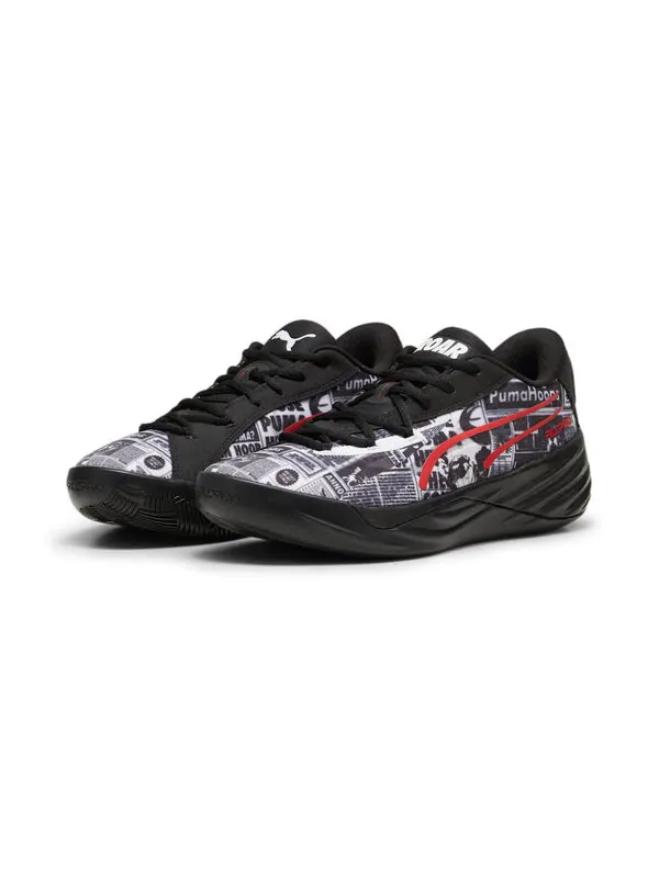 Кроссовки all-pro nitro 'media day' Puma — изображение 3 из 4, черный/белый/красный