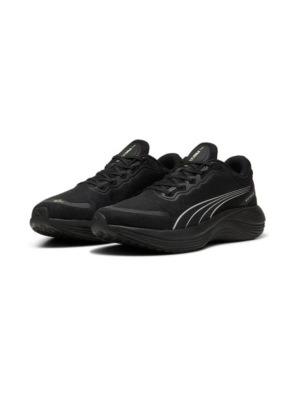 Кроссовки scend pro waterproof 'black green' Puma — изображение 2 из 4, черный/зеленый