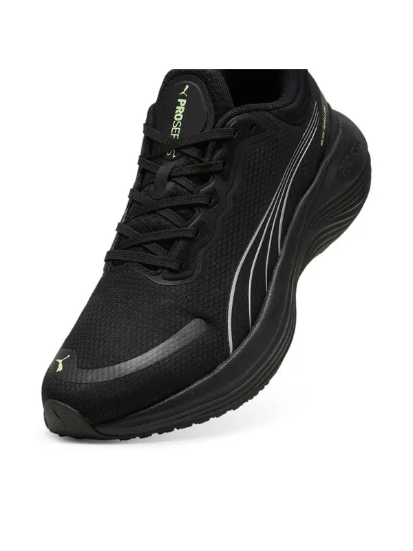 Кроссовки scend pro waterproof 'black green' Puma — изображение 3 из 4, черный/зеленый