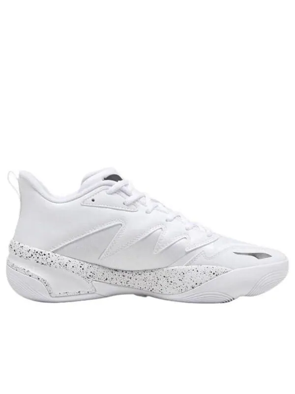 Кроссовки genetics speckle 'white black' Puma — изображение 2 из 4, белый/черный