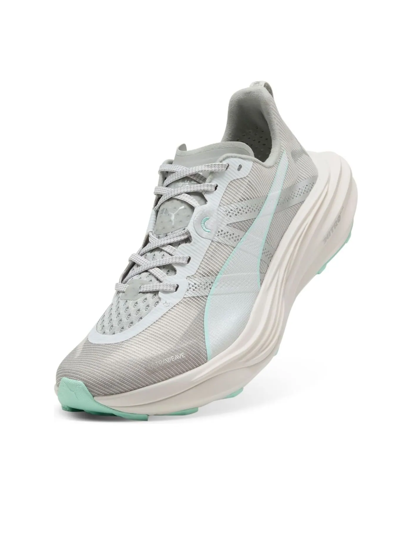 (WMNS) Puma Deviate Nitro Elite Trail 'Light Grey Mint Green' — изображение 3 из 6, светлый серый/зеленый