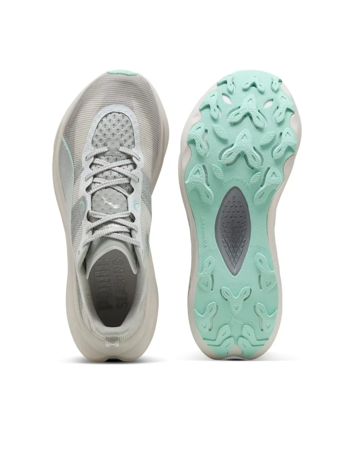(WMNS) Puma Deviate Nitro Elite Trail 'Light Grey Mint Green' — изображение 5 из 6, светлый серый/зеленый