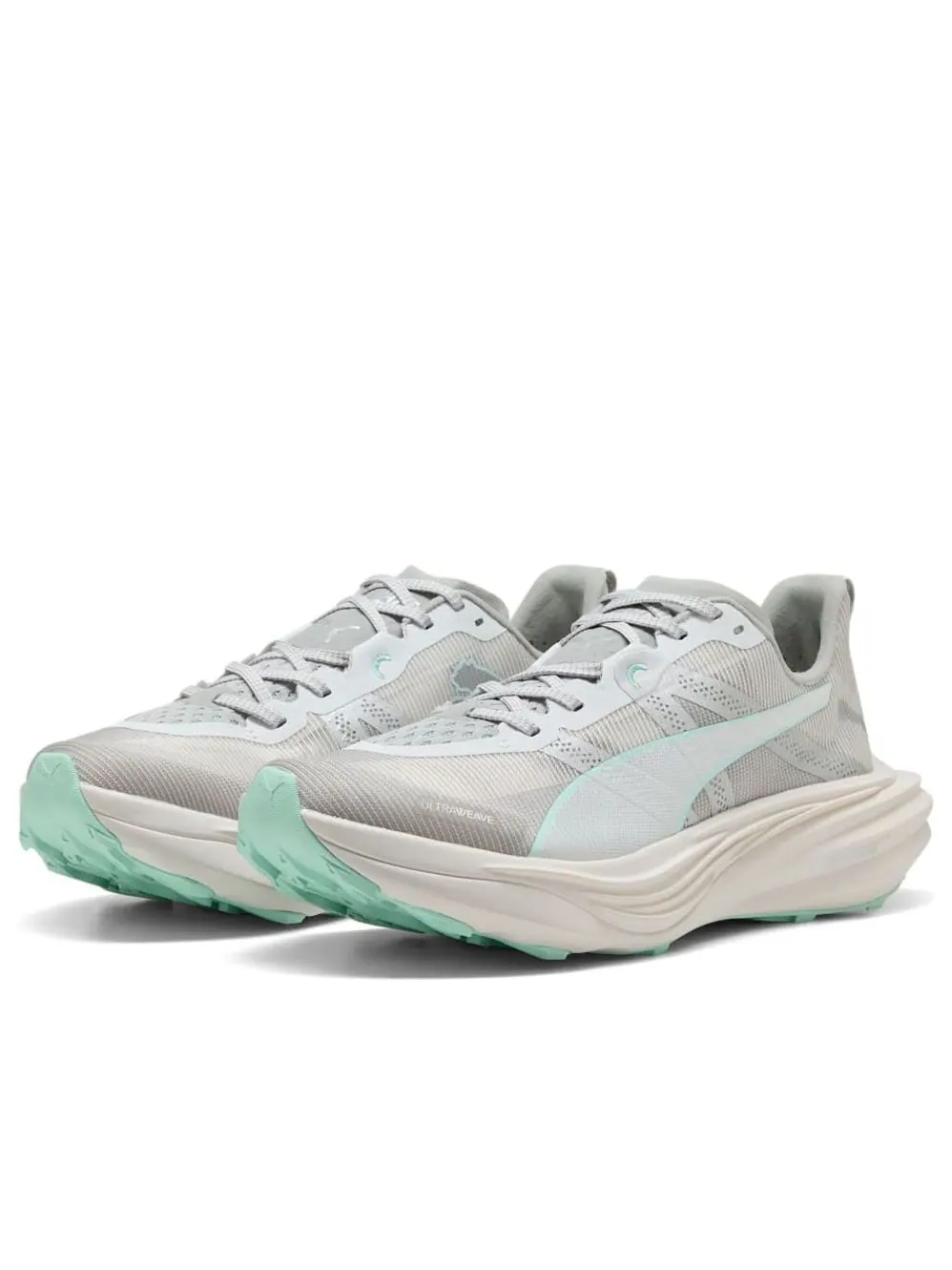 (WMNS) Puma Deviate Nitro Elite Trail 'Light Grey Mint Green' — изображение 6 из 6, светлый серый/зеленый