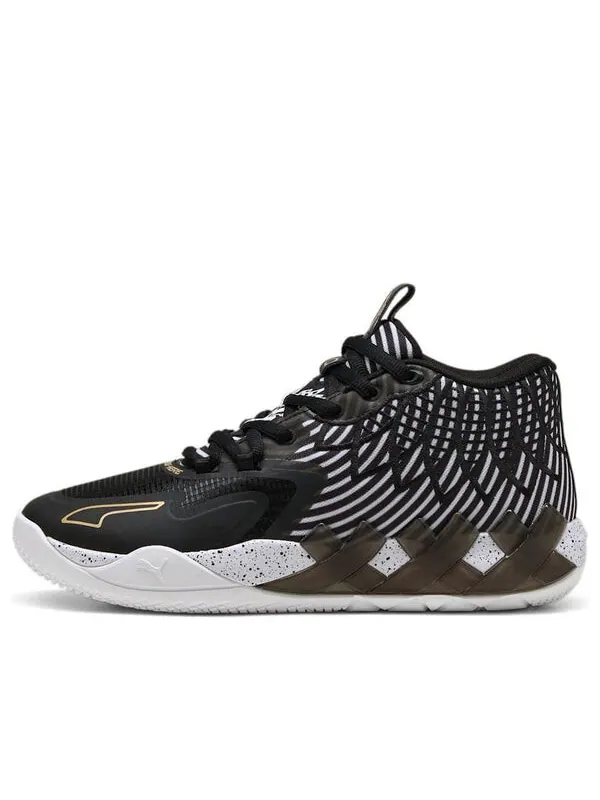Кроссовки mb.01 'foot locker 50th anniversary' Puma — изображение 1 из 4, черный/белый/золотистый