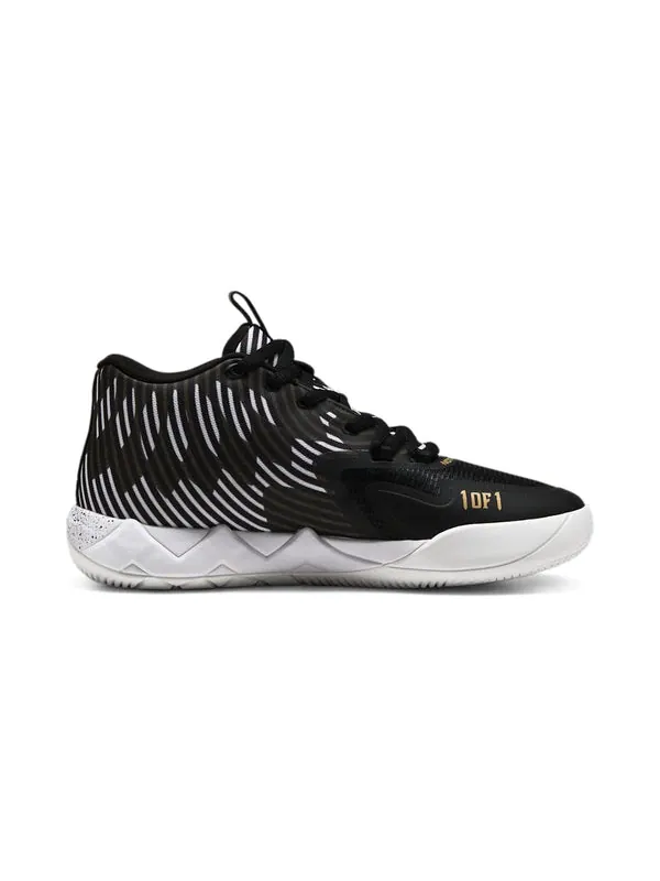 Кроссовки mb.01 'foot locker 50th anniversary' Puma — изображение 2 из 4, черный/белый/золотистый
