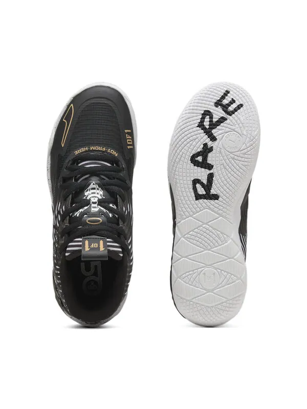 Кроссовки mb.01 'foot locker 50th anniversary' Puma — изображение 4 из 4, черный/белый/золотистый