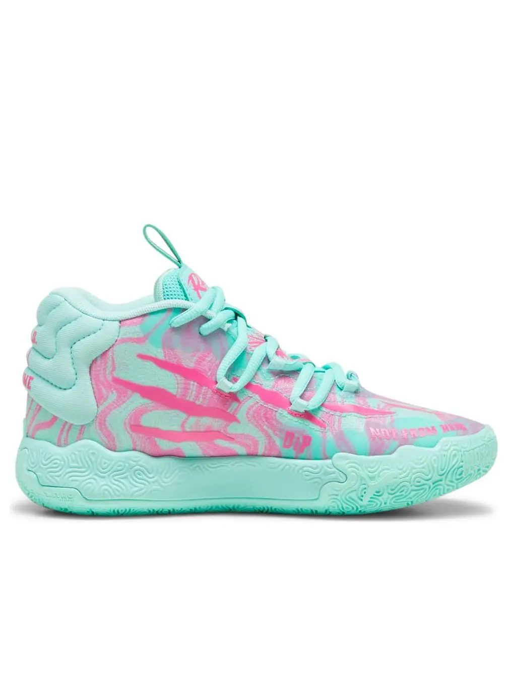(GS) Puma LaMelo Ball MB.03 'Майами' — изображение 2 из 6, розовый