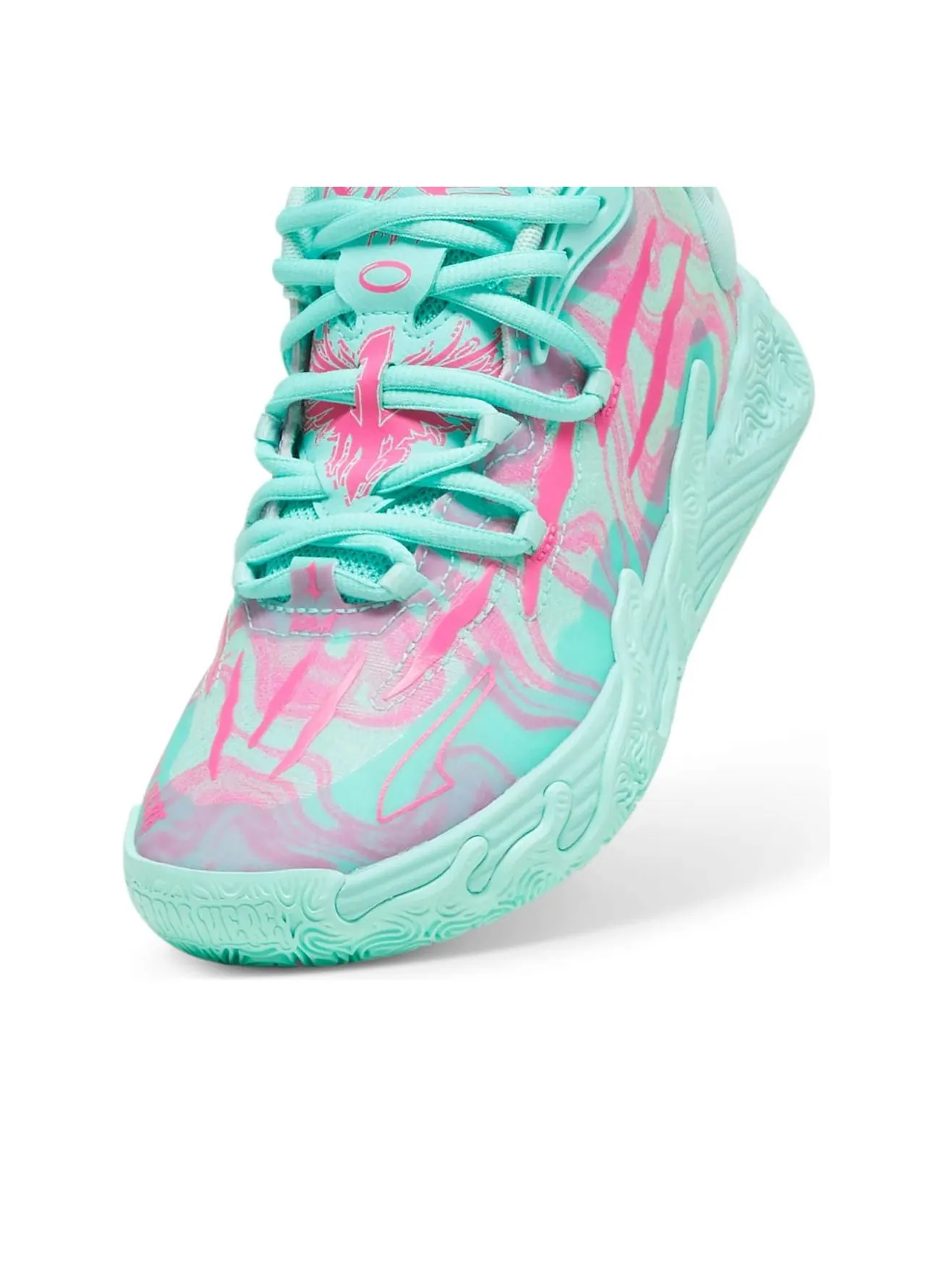 (GS) Puma LaMelo Ball MB.03 'Майами' — изображение 3 из 6, розовый