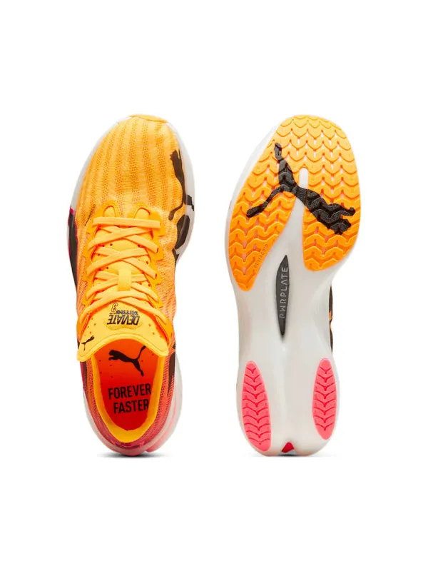 Кроссовки deviate nitro elite 3 'sun stream' Puma — изображение 4 из 4, золотистый
