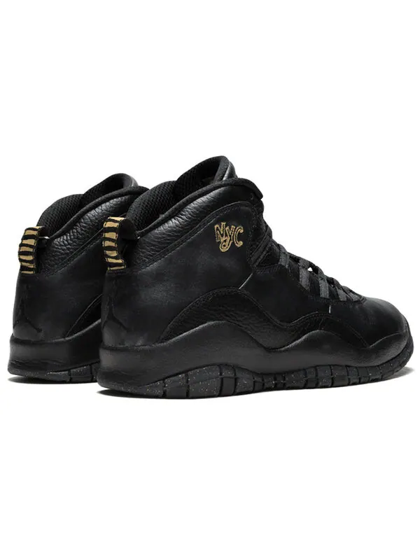 Кроссовки 10 ретро Air Jordan — изображение 4 из 4, черный/черный-серый