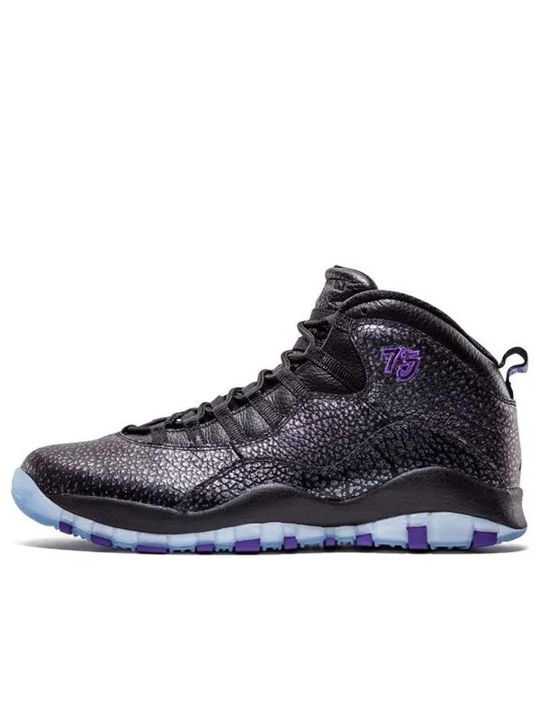 Кроссовки 10 ретро Air Jordan — изображение 1 из 4, черный/фиолетовый-черный
