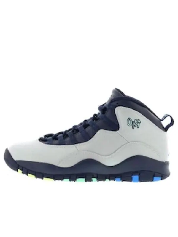 Кроссовки 10 ретро Air Jordan — изображение 1 из 4, серый