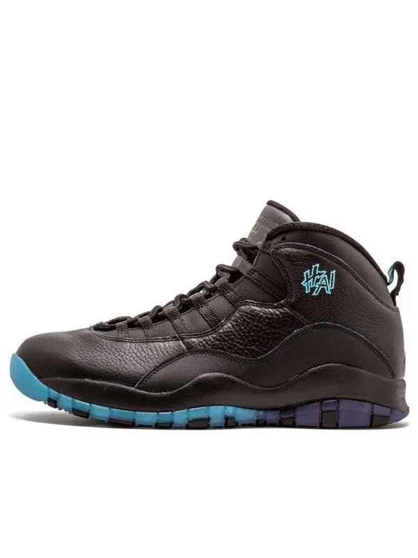 Кроссовки 10 ретро Air Jordan — изображение 1 из 4, черный/синий-фиолетовый