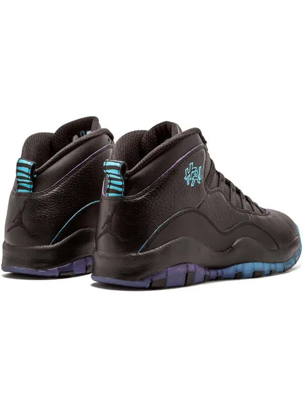 Кроссовки 10 ретро Air Jordan — изображение 3 из 4, черный/синий-фиолетовый