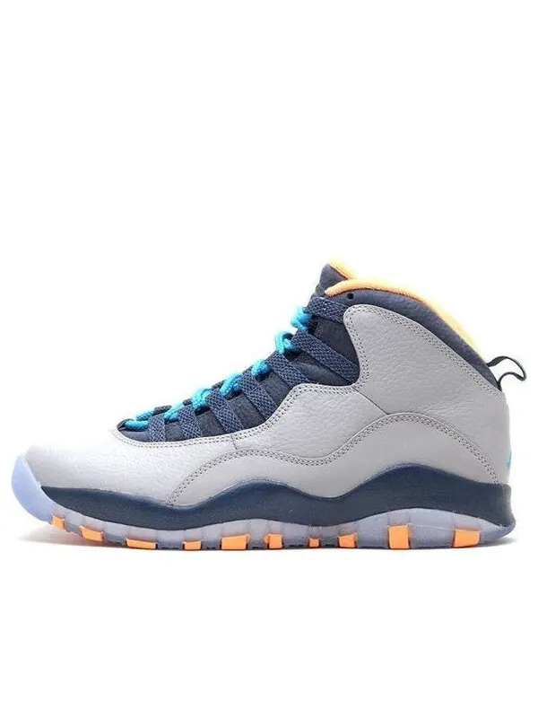 Кроссовки 10 ретро Air Jordan — изображение 1 из 3, серый