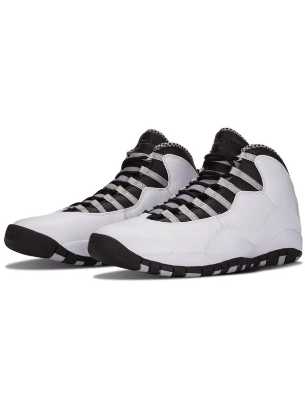 Кроссовки 10 ретро Air Jordan — изображение 2 из 4, белый