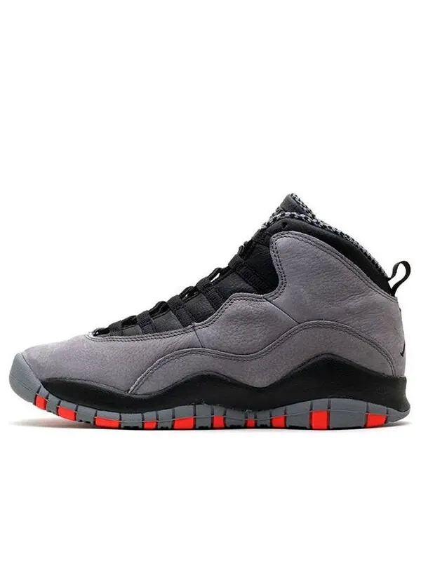 Кроссовки 10 ретро Air Jordan — изображение 1 из 4, серый/-черный