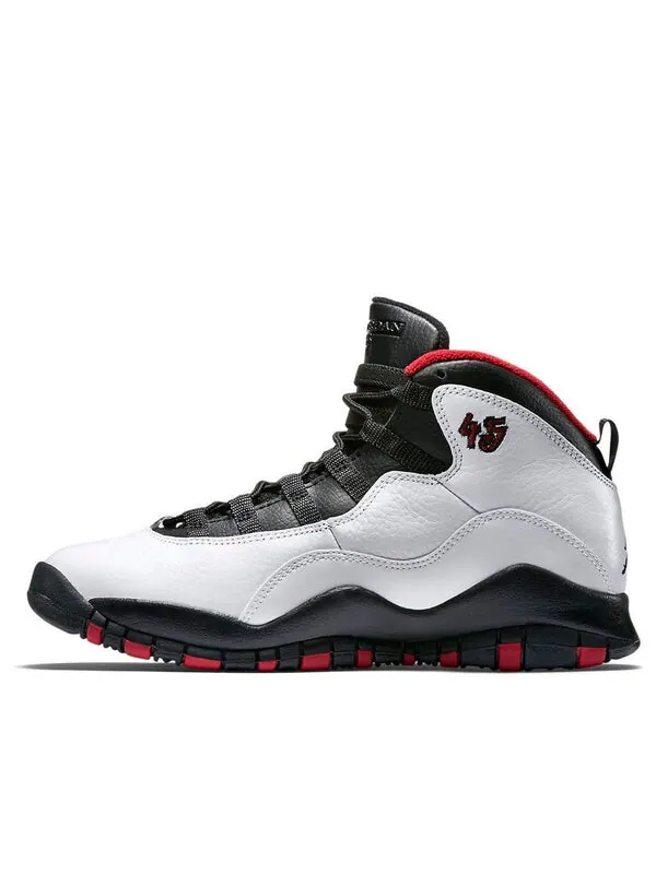 Кроссовки 10 ретро Air Jordan — изображение 1 из 4, белый/черный-красный
