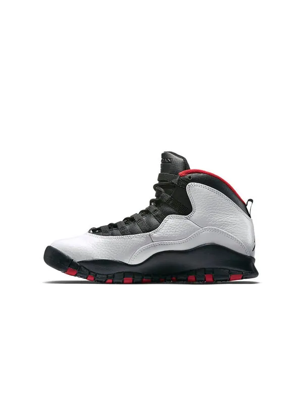 Кроссовки 10 ретро Air Jordan — изображение 2 из 4, белый/черный-красный