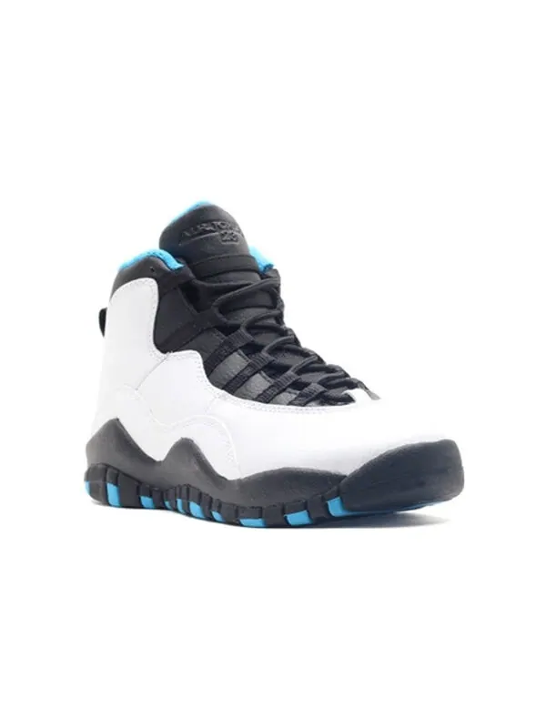 Кроссовки 10 ретро Air Jordan — изображение 3 из 4, белый/синий-черный