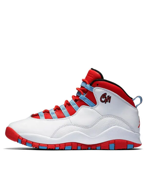 Кроссовки 10 ретро Air Jordan — изображение 1 из 4, белый/синий-черный