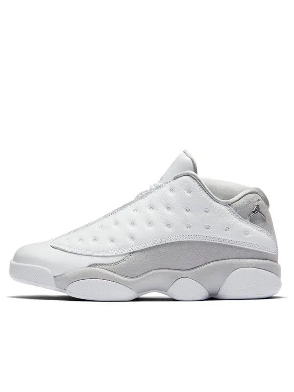 Кроссовки 13 retro low 'pure money' Air Jordan — изображение 1 из 4, белый/металлик