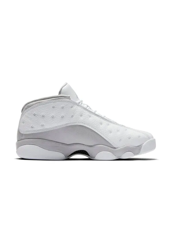 Кроссовки 13 retro low 'pure money' Air Jordan — изображение 2 из 4, белый/металлик