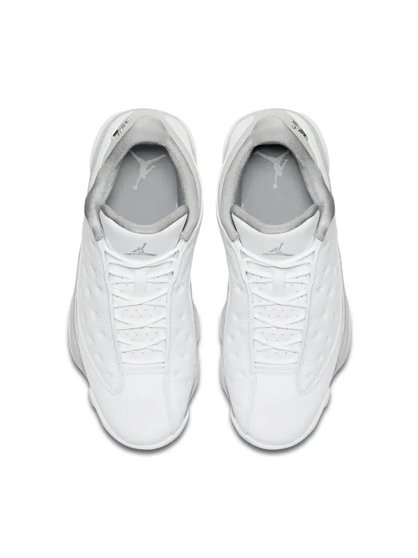 Кроссовки 13 retro low 'pure money' Air Jordan — изображение 4 из 4, белый/металлик