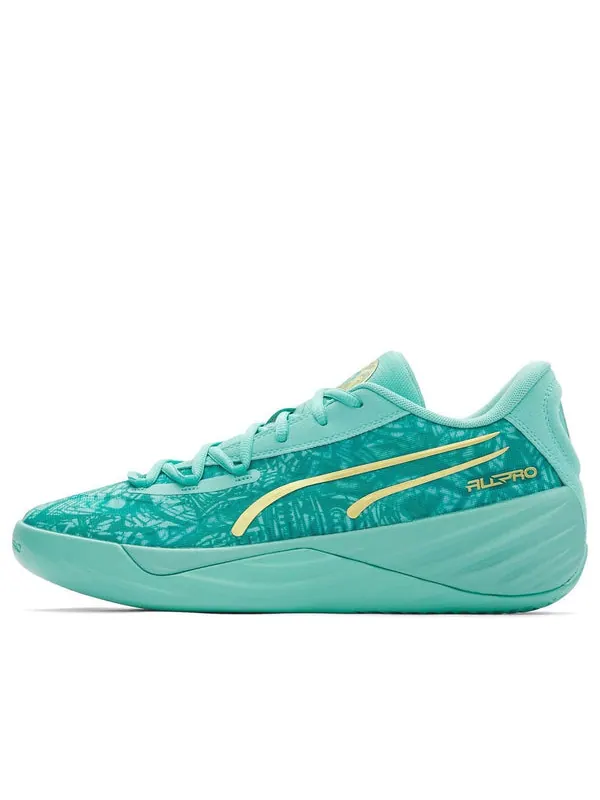 Кроссовки all-pro nitro 'mexico' Puma — изображение 1 из 4, зеленый