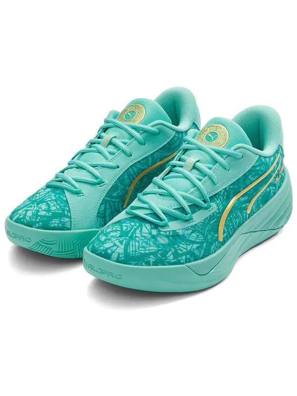 Кроссовки all-pro nitro 'mexico' Puma — изображение 2 из 4, зеленый