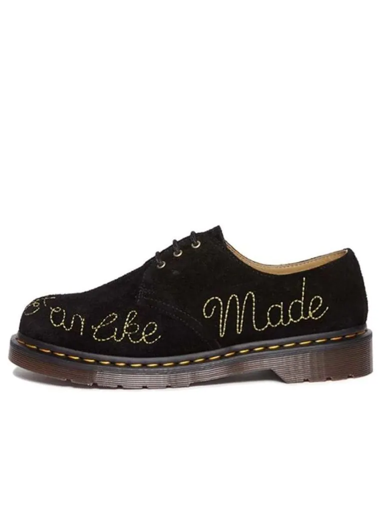 Кроссовки Dr. Martens 1461 Desert Oasis Suede Shoes 'Black Brown' — изображение 1 из 4, черный