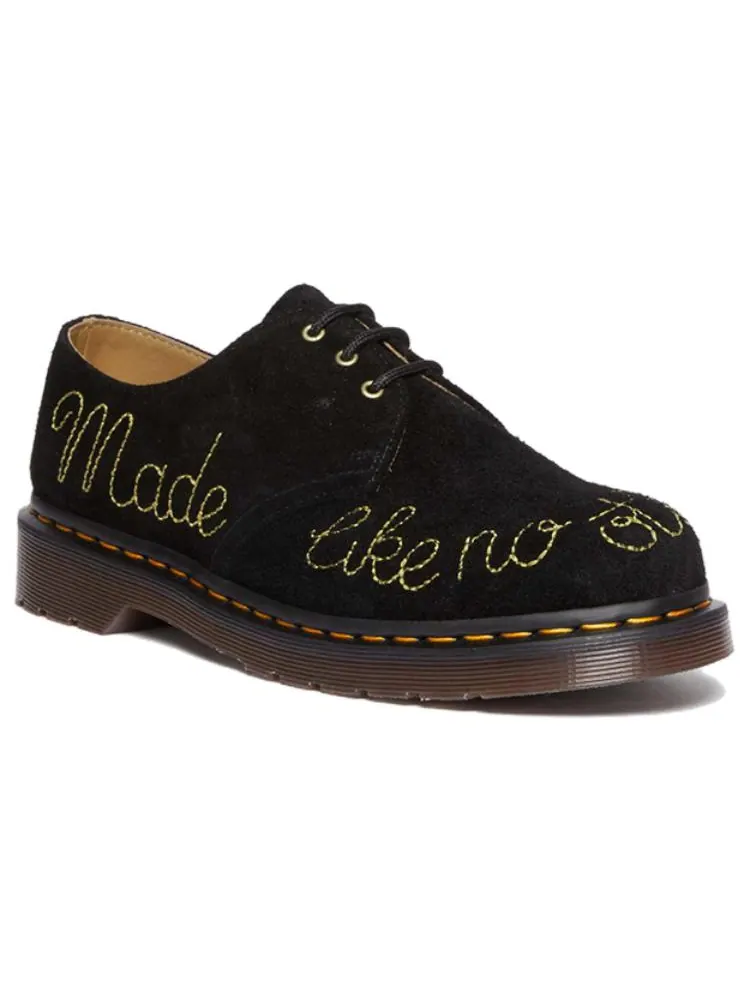 Кроссовки Dr. Martens 1461 Desert Oasis Suede Shoes 'Black Brown' — изображение 2 из 4, черный