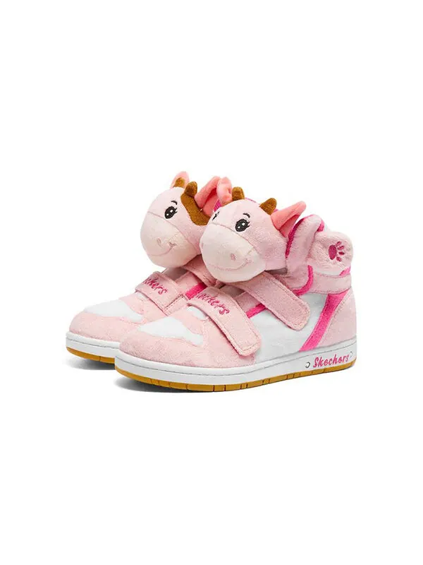 Кроссовки sugarcanes 'pink white' Skechers — изображение 3 из 4, розовый/белый