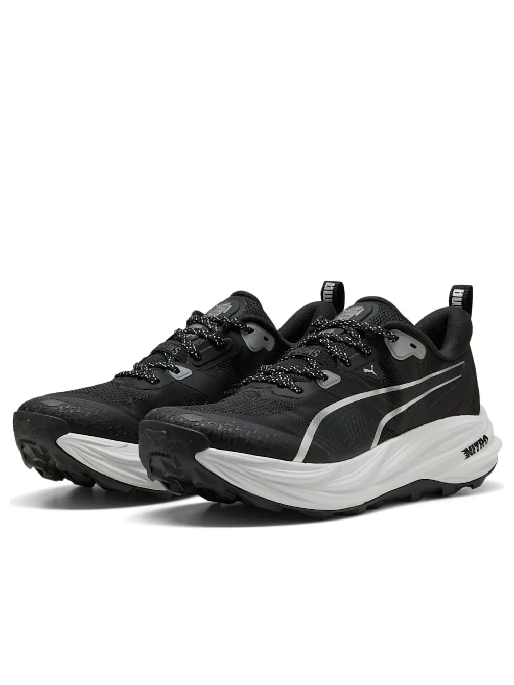 Puma Voyage NITRO 4 'Puma Black Puma Silver' — изображение 2 из 6, черный/серебристый