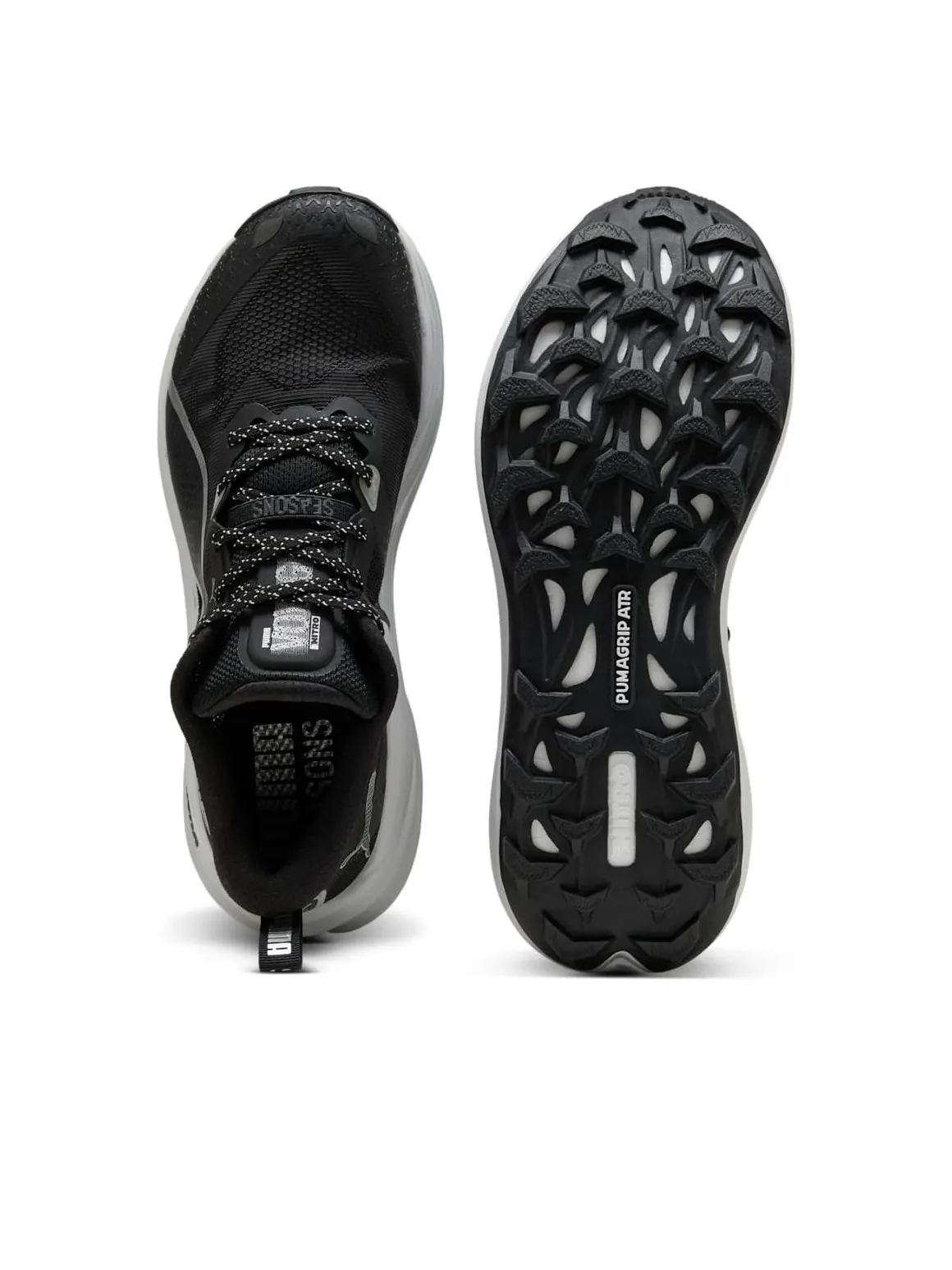 Puma Voyage NITRO 4 'Puma Black Puma Silver' — изображение 3 из 6, черный/серебристый
